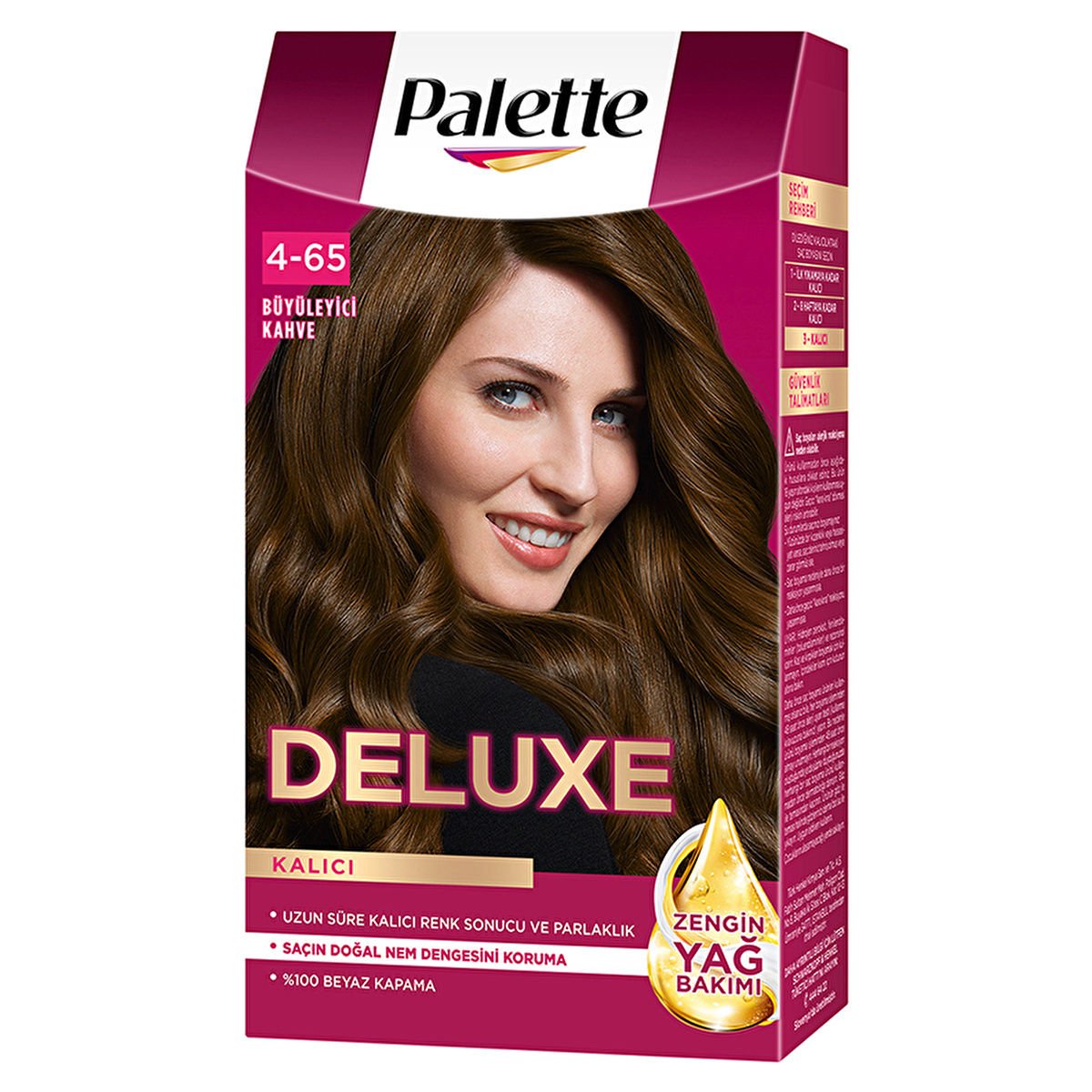 Palette Deluxe Saç Boyası 4-65 Büyüleyici Kahve