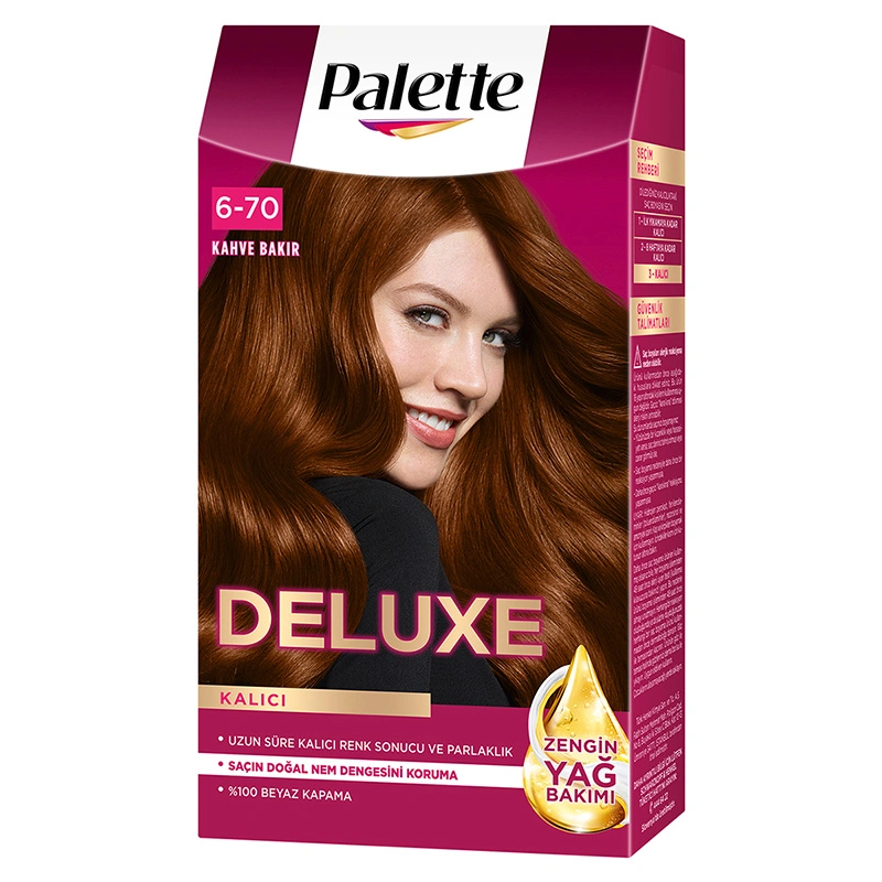Palette Deluxe Saç Boyası 6-70 Kahve Bakır