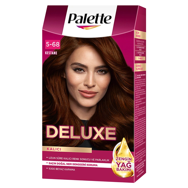 Palette Deluxe Saç Boyası 5-68 Kestane