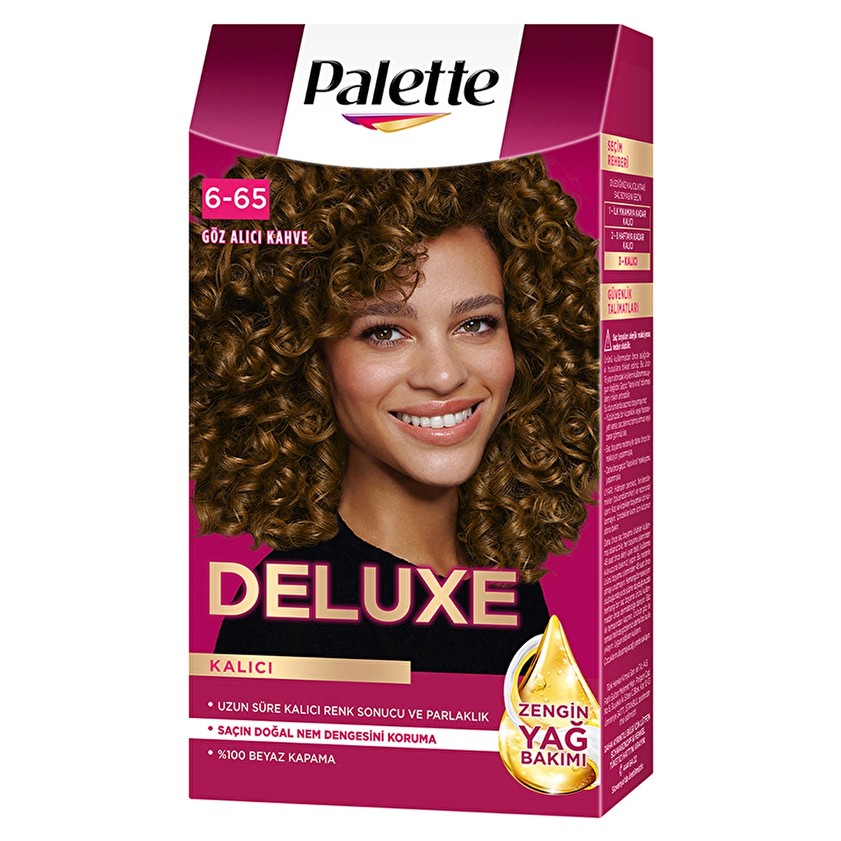 Palette Deluxe Saç Boyası 6-65 Göz Alıcı Kahve