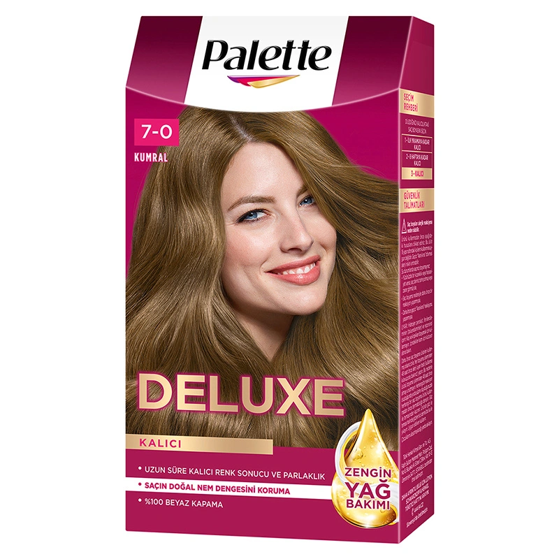 Palette Deluxe Saç Boyası 7-0 Kumral