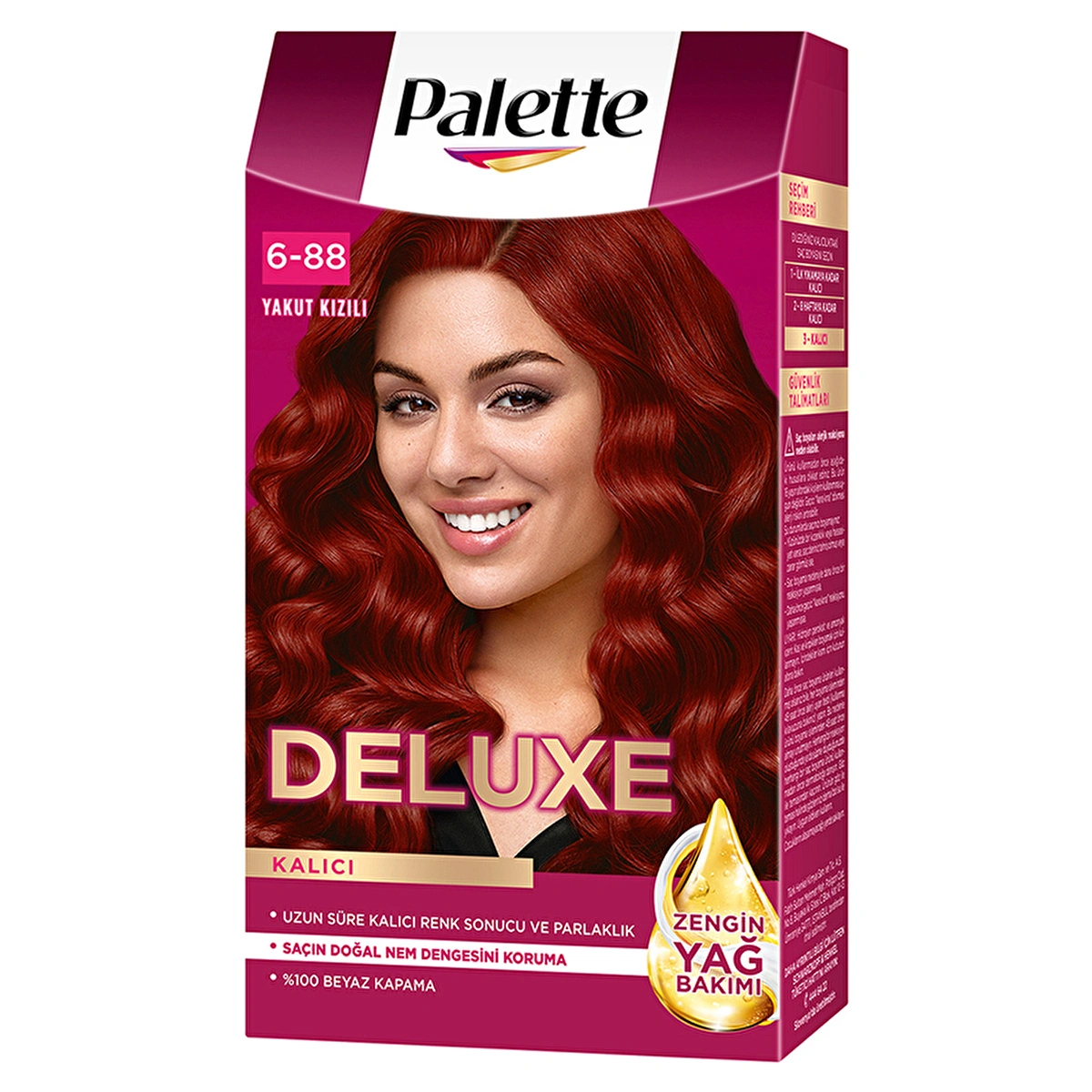 Palette Deluxe Saç Boyası 6-88 Yakut Kızılı