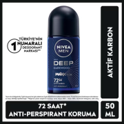 Nivea Men Erkek Roll-on Deodorant Deep Dimension 50 ml