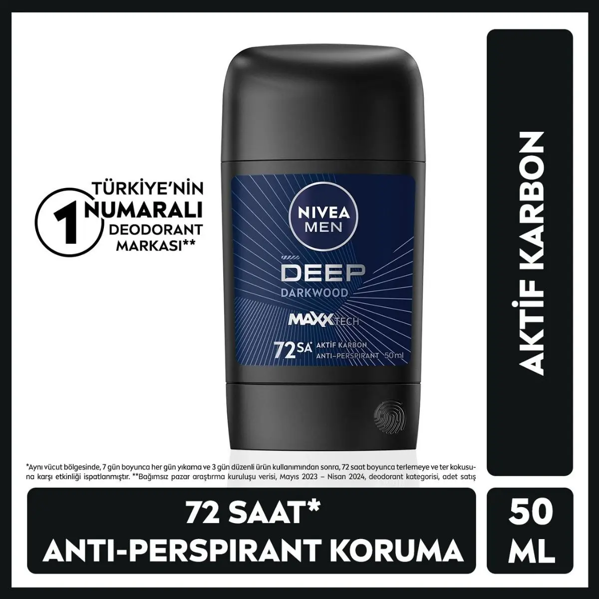 Nivea Men Erkek Stick Deodorant Deep Dimension 50 ml