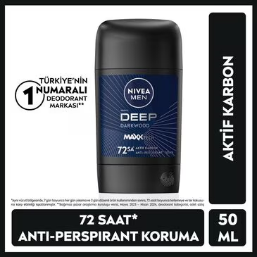 Nivea Men Erkek Stick Deodorant Deep Dimension 50 ml
