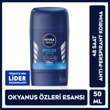 Nivea Men Erkek Stick Deodorant Fresh Active 50 ml