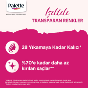 Palette Işıltılı Transparan Renkler Siyah 1-0