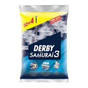 Derby Samurai 3 10+4 Ekonomik Poşet Tıraş Bıçağı