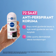 Nivea Kadın Roll-on Deodorant Black & White Invisible Clear 50 ml