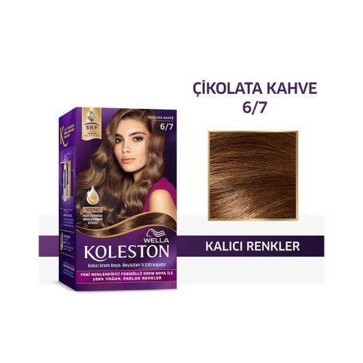 Koleston Kit Saç Boyası 6-7 - Çikolata Kahve