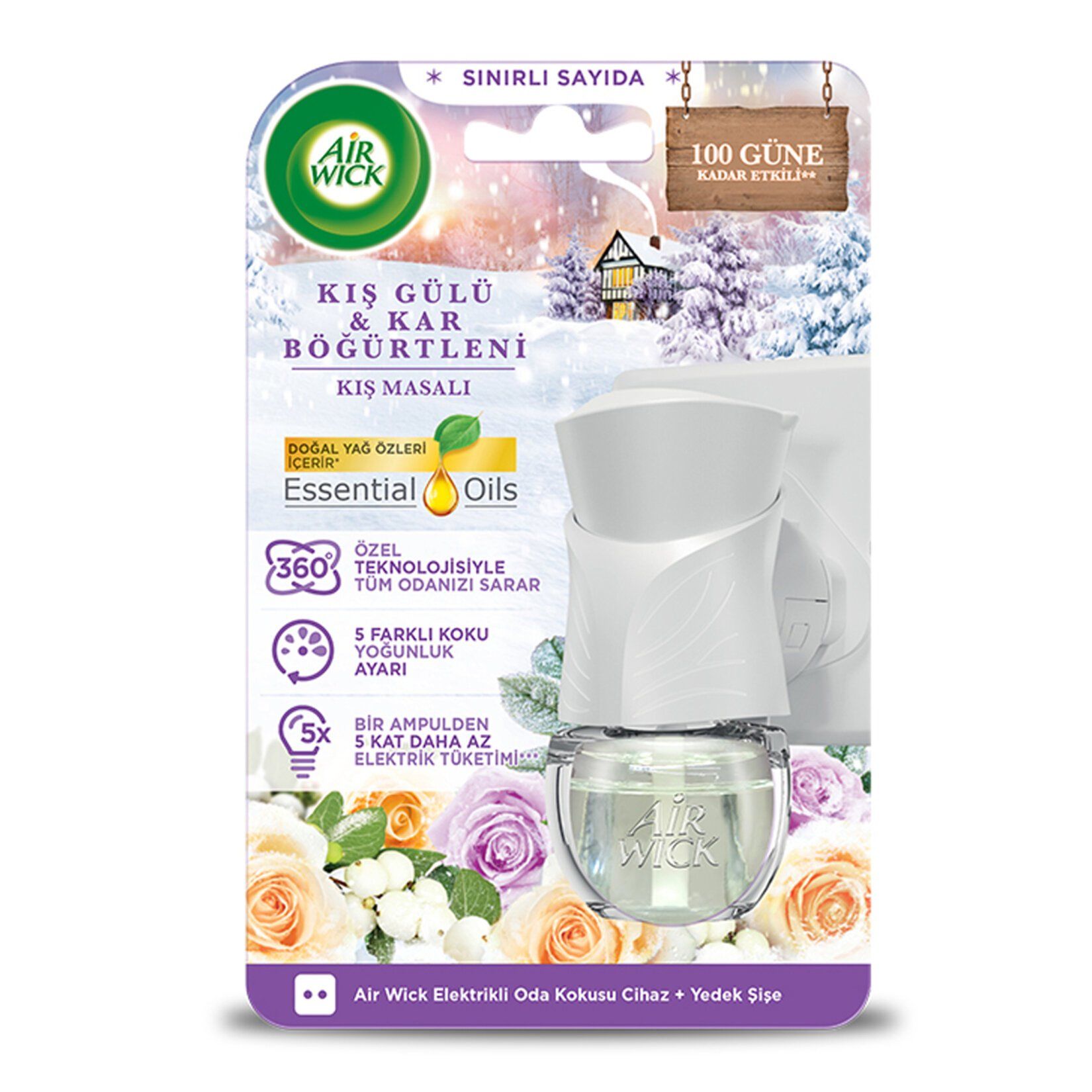 Airwick Elektrikli Kit Kış Masalı 19 ml