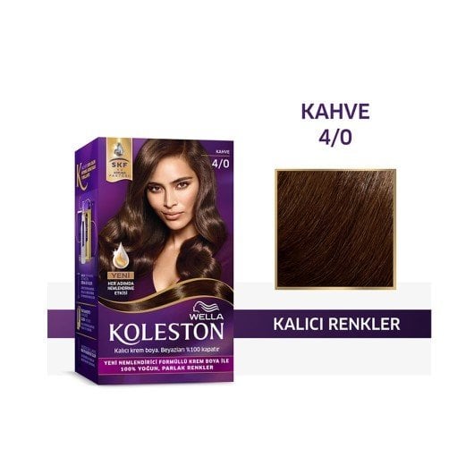 Koleston Kit Saç Boyası 4-0 - Kahve