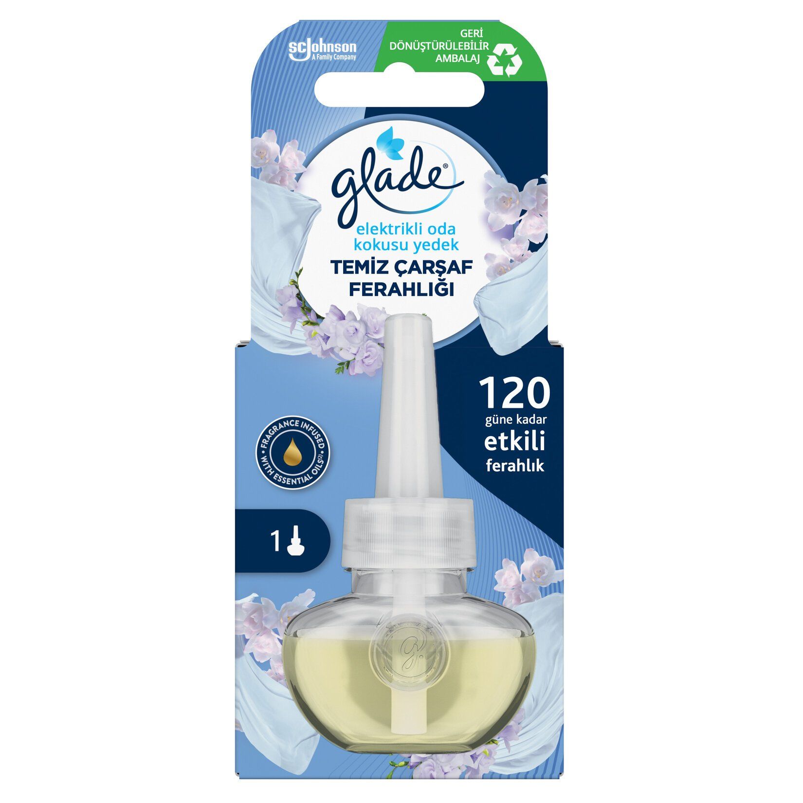 Glade Elektirikli Yedek Temiz Çarşaf Ferahlığı 20 ml