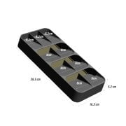 DecoBella 9 Bölmeli Çekmece Kaşıklık