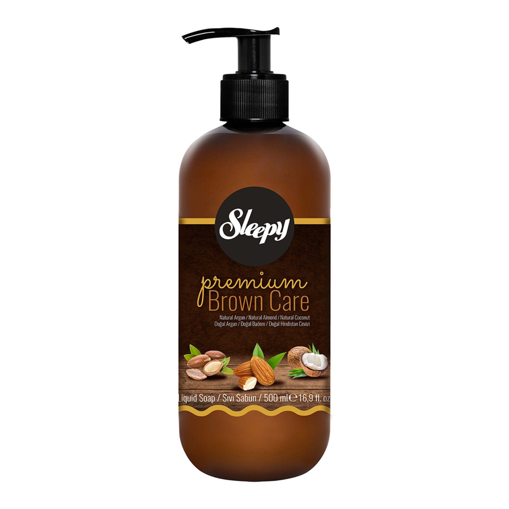 Sleepy Premium Brown Care Sıvı Sabun 500 ml