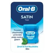 Oral-B Satin Tape Diş İpi Parafinli Nane 50 m