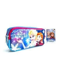 Frozen Karakterli Lisanslı Çift Gözlü Kalem Çantası-96814
