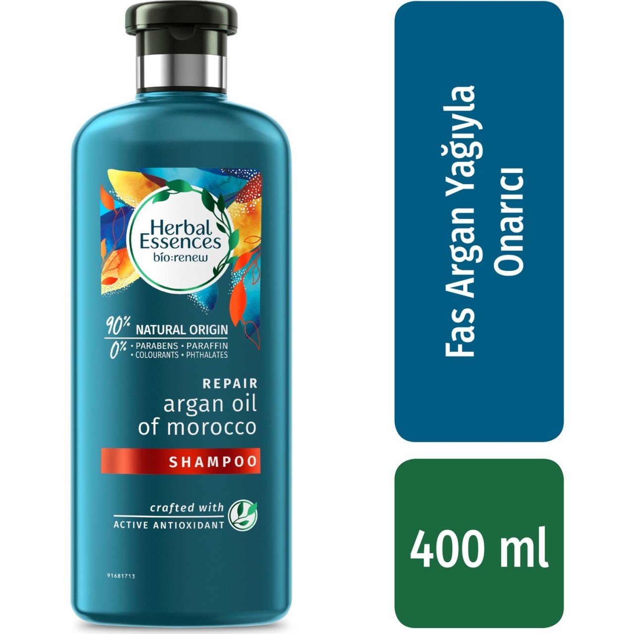 Herbal Essences bio:renew Fas Argan Yağı Onarıcı Şampuan 400 ml