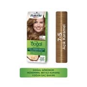 Palette Kalıcı Doğal Renkler Saç Boyası 7-5  Açık Karamel