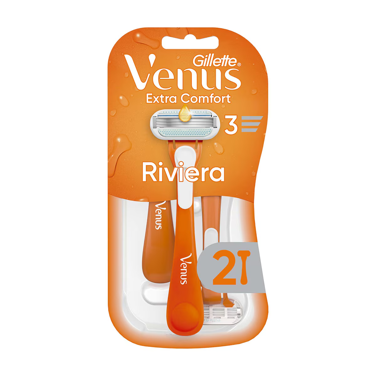 Gillette Venus Riviera Kullan At Kadın Tıraş Bıçağı 2'li