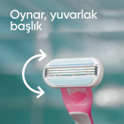 Gillette Venus Tropical Kullan At Tıraş Bıçağı 3 Adet