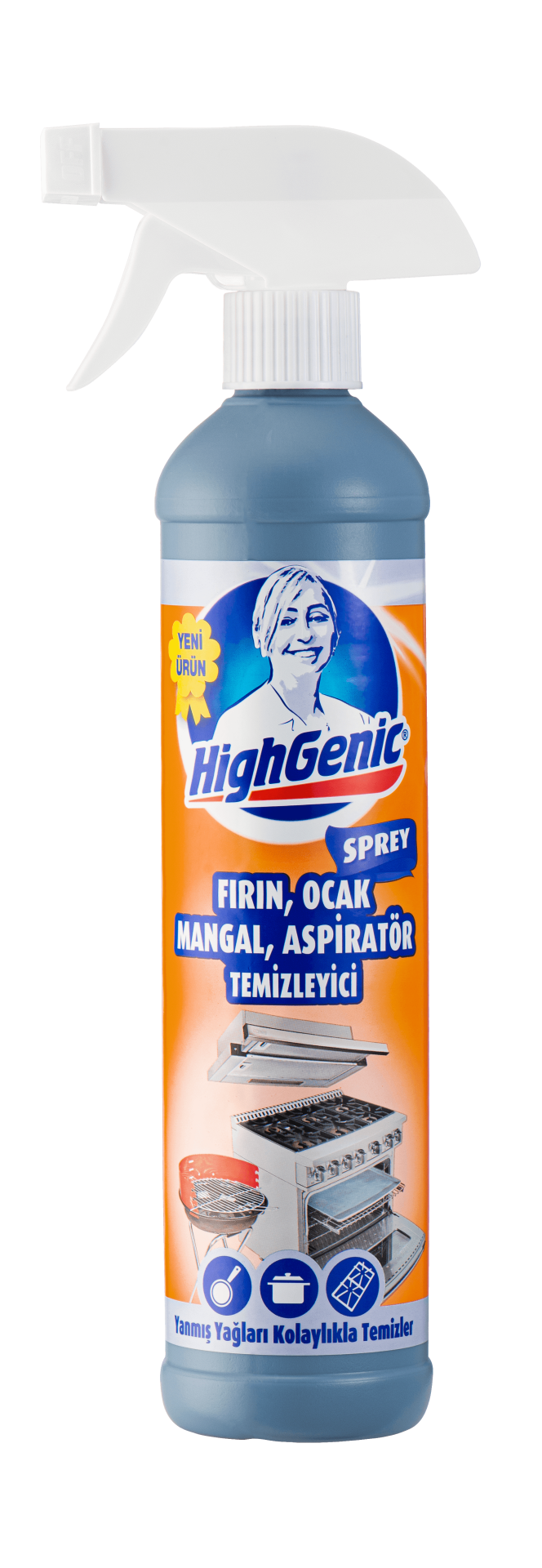Highgenic Fırın Ocak Mangal Aspiratör Temizleyici 500 ml