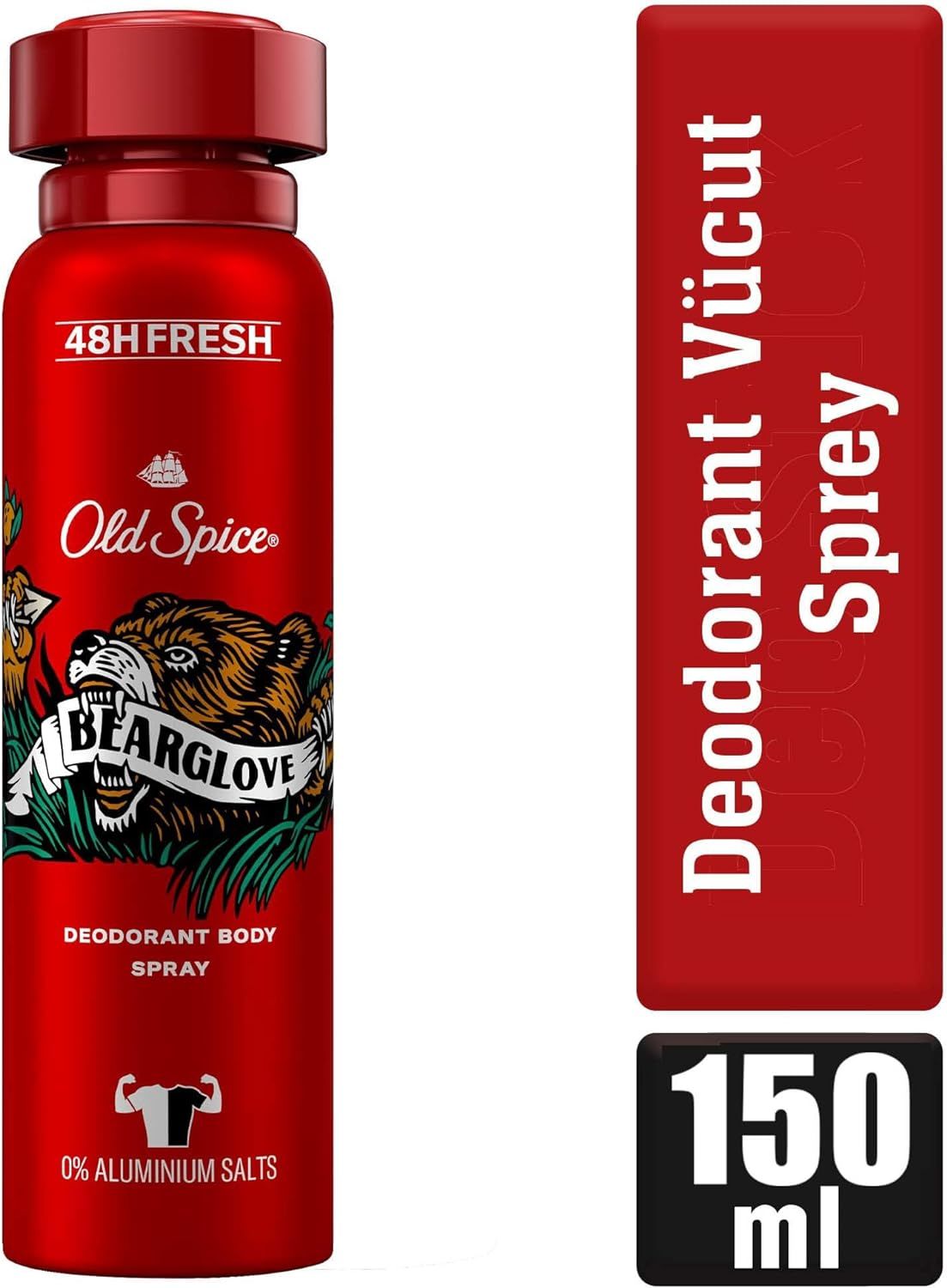 Old Spice Erkek Deodorant Sprey Bearglove 150 ml