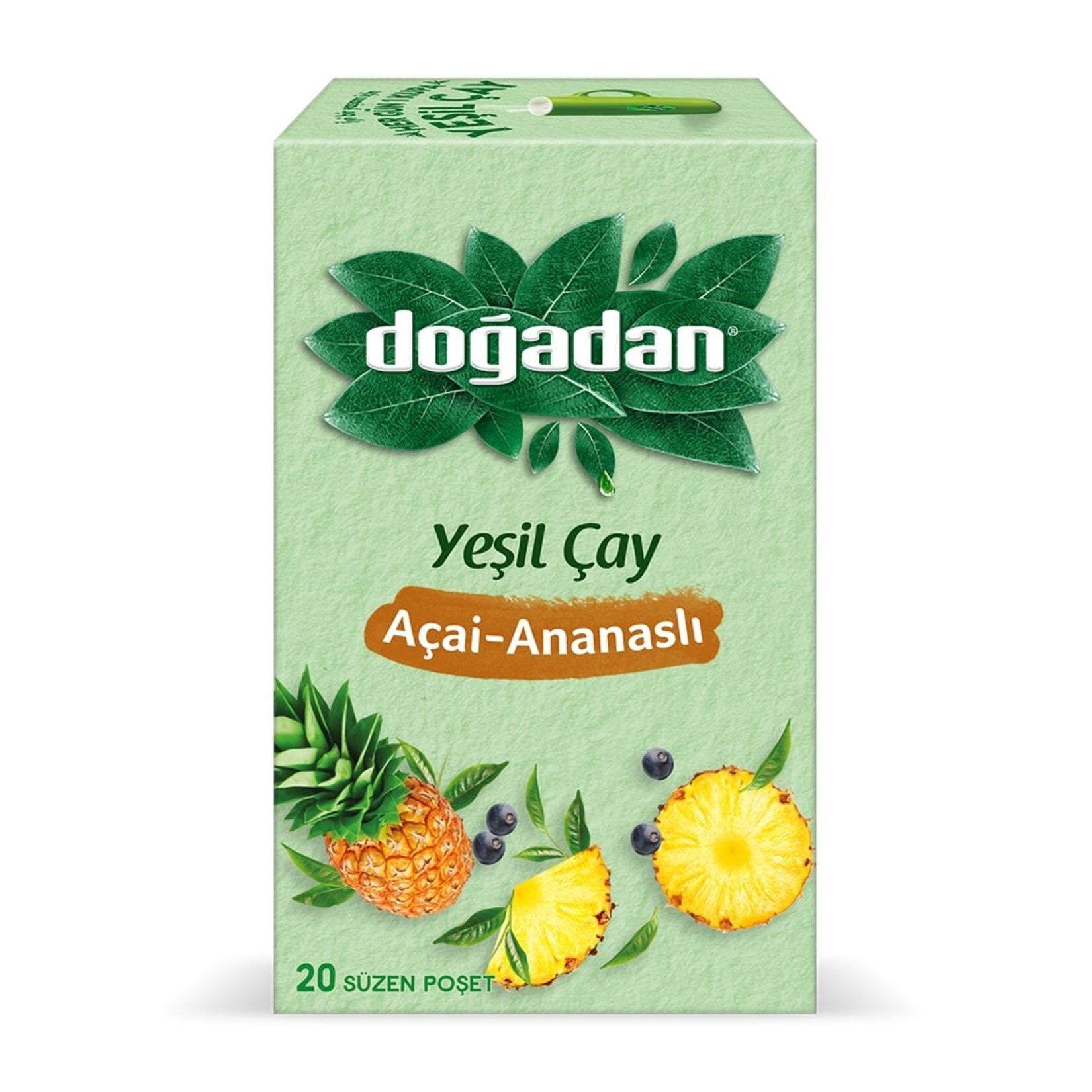 Doğadan Yeşil Çay Açai Ananaslı 20’li