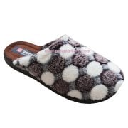 Gezer Kışlık Bayan Ev Terliği - Kahverengi