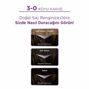 Palette Göz Alıcı Renkler 3-0 - Koyu Kahve