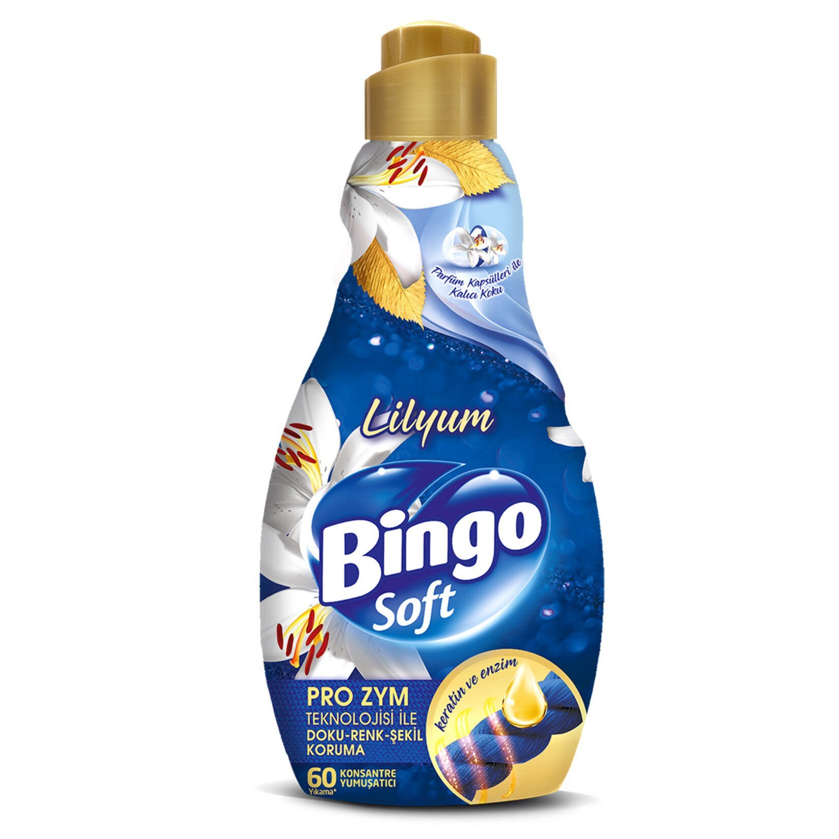 Bingo Soft Konsantre Çamaşır Yumuşatıcısı Lilyum 1440 ml