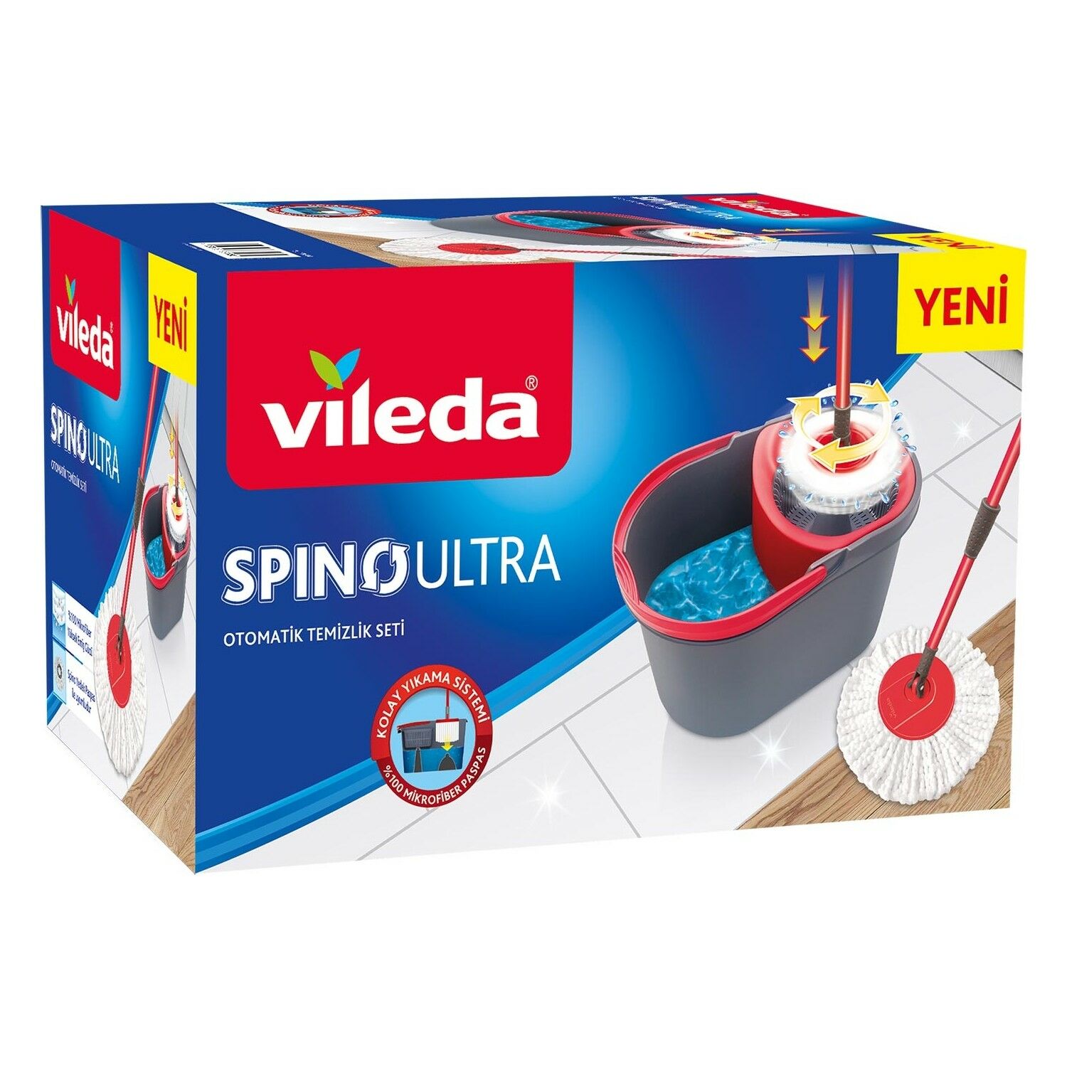 Vileda Spino Ultra Otomatik Temizlik Seti