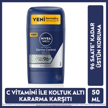 Nivea Men Stick Deodorant Derma Control Clinical 50 ml