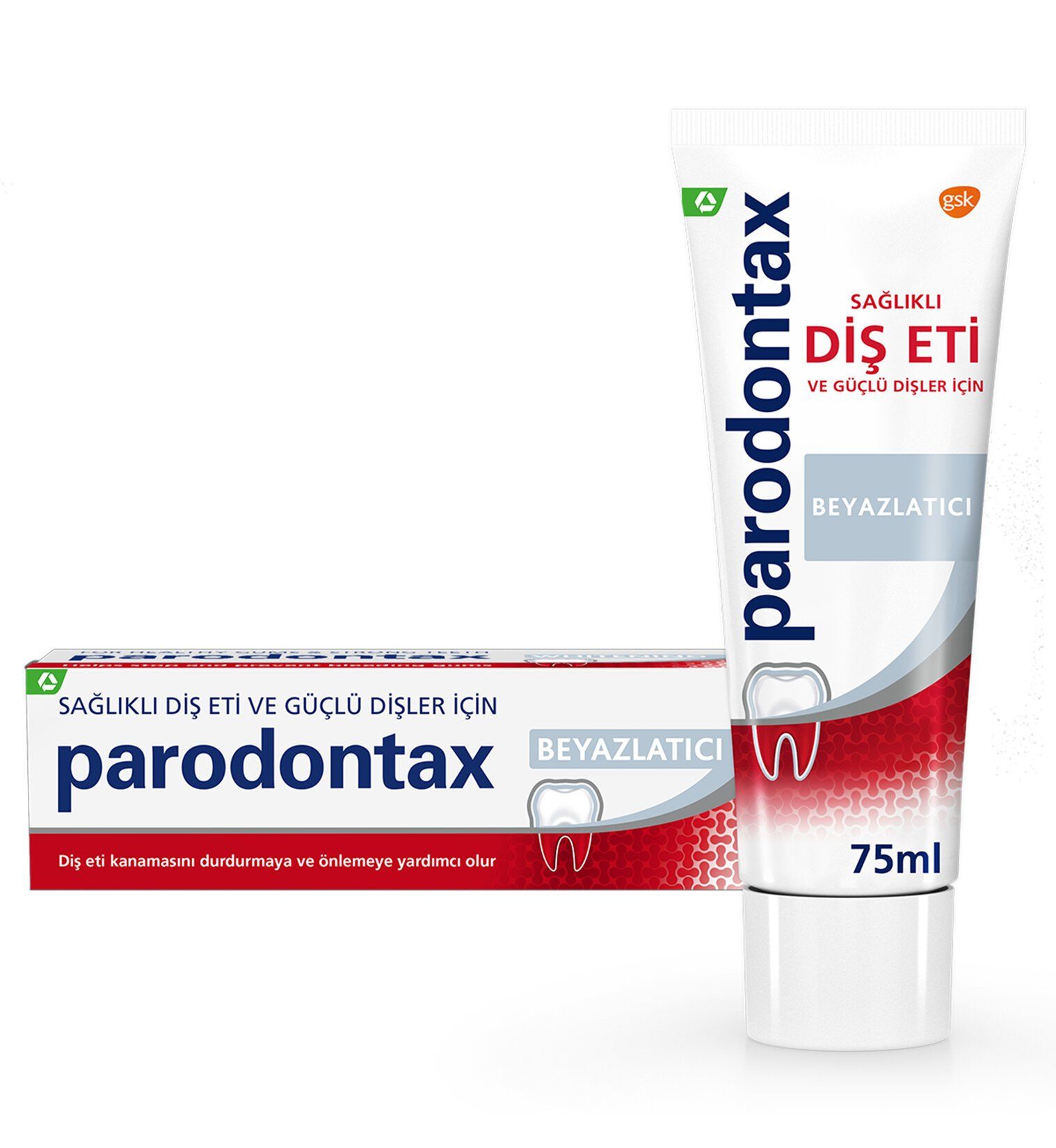 Parodontax Beyazlatıcı Diş Macunu 75 ml