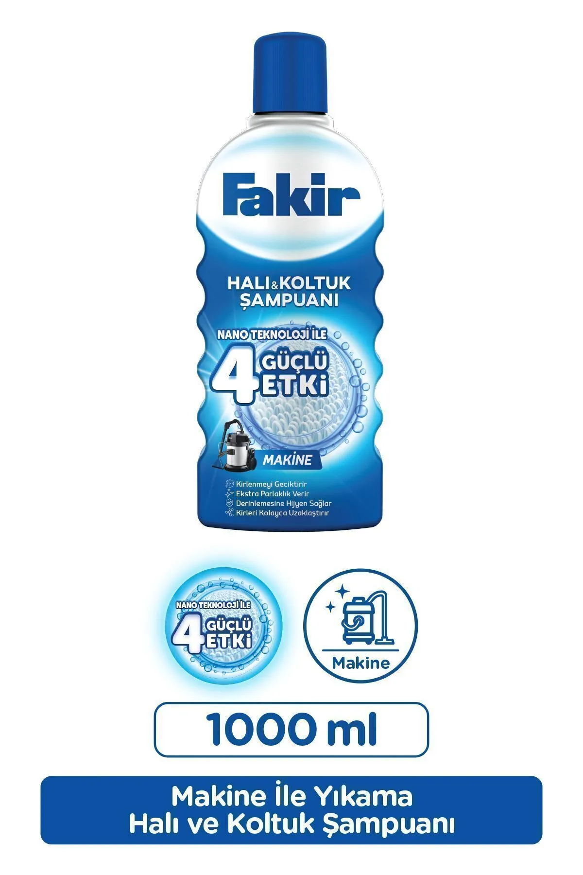Fakir Makine Nano Teknolojili Halı Ve Koltuk Şampuanı 1000 ml