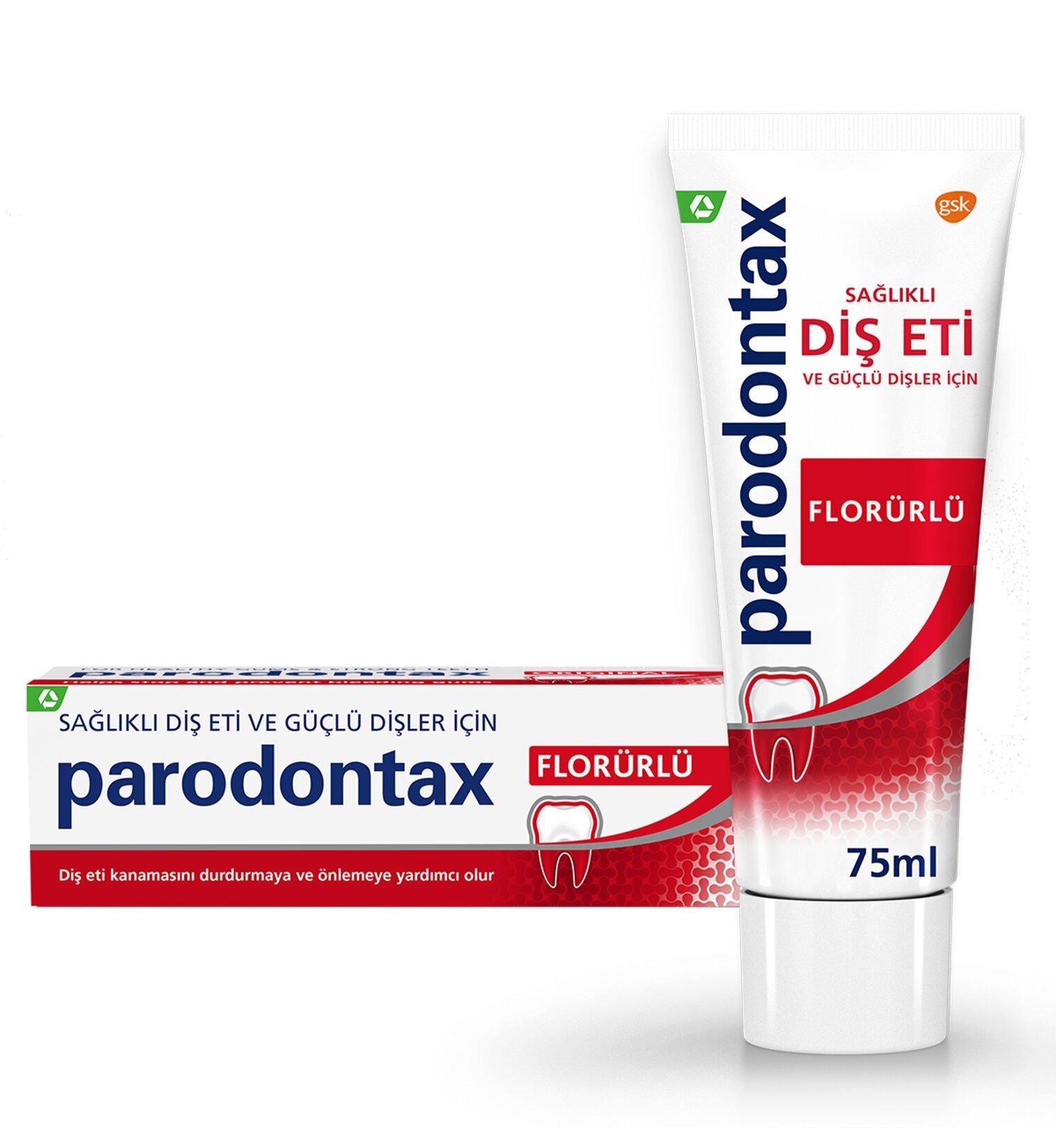 Parodontax Florürlü Diş Macunu 75 ml