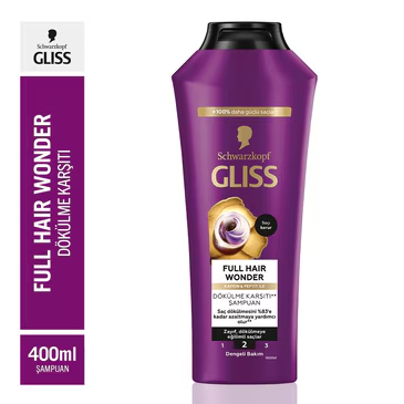 Gliss Full Hair Wonder Şampuan 400 ml