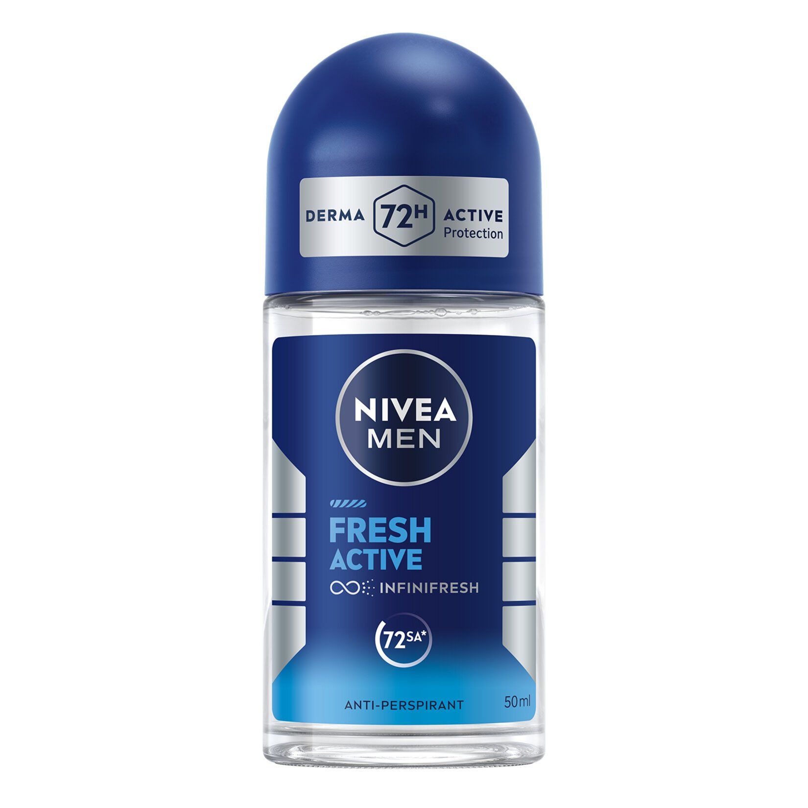 Nivea Men Erkek Roll-on Fresh Active 72 Saat Anti-perspirant Koruma 50 ml