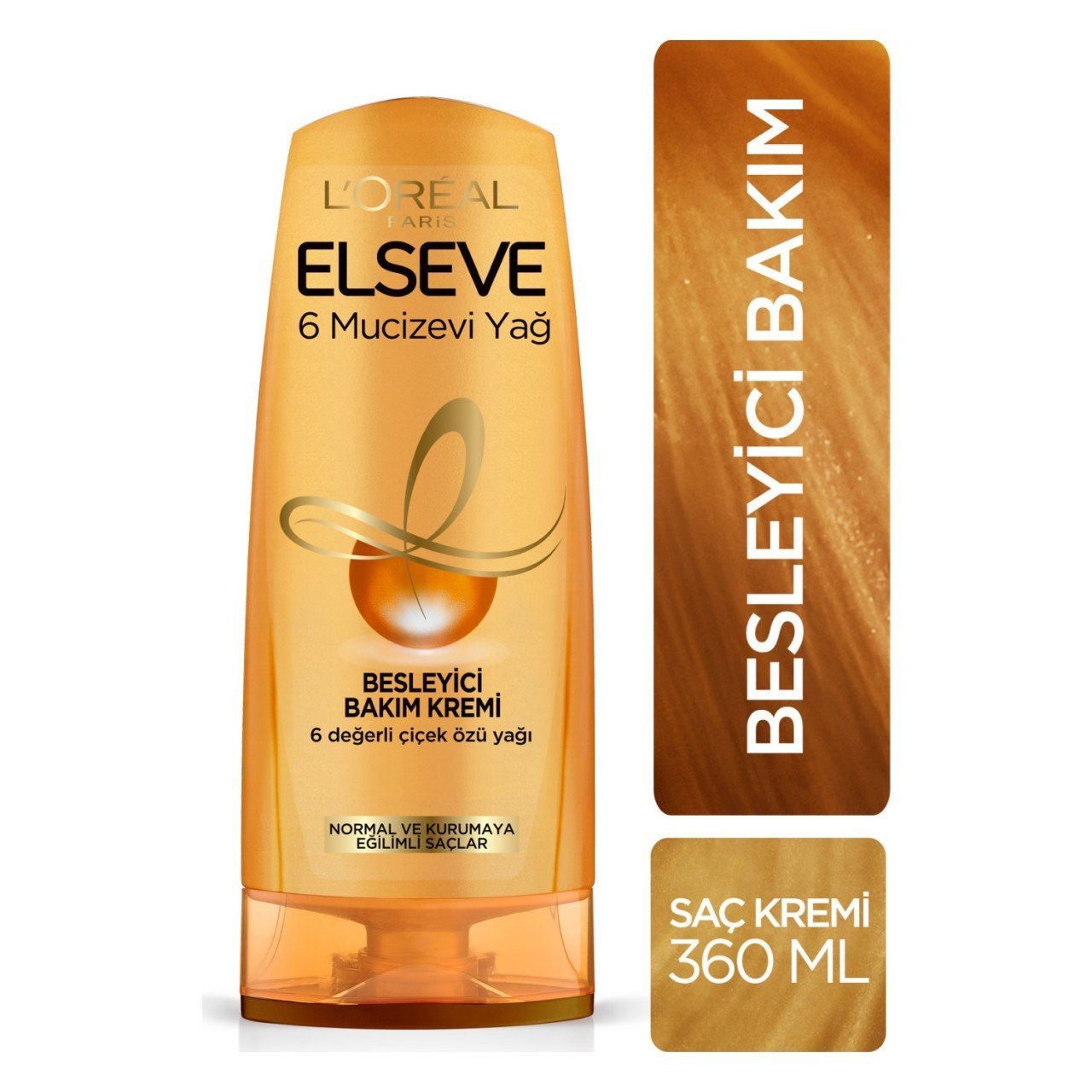 L'Oréal Paris Elseve 6 Mucizevi Yağ Besleyici Saç Kremi 360 ml