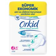 Orkid Extra Hassas Koruma Uzun Hijyenik Ped 16'lı