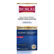 Bioblas Çinko + Mentol Saç Dökülmesi ve Kepeğe Karşı Şampuan 360 ml
