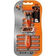 Bic 3 Hybrid Extra Life 3 Bıçaklı 12 Yedekli Tıraş Bıçağı