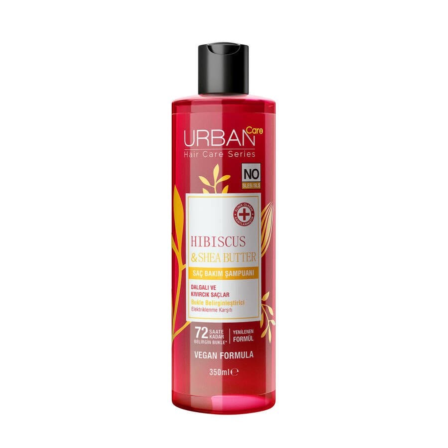 Urban Care Hibiscus & Shea Butter Bukle Belirginleştirici Saç Bakım Şampuanı 350 ml